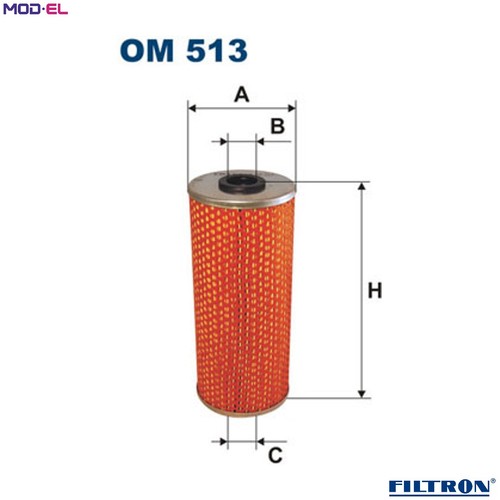 Filtro olio 513 - filtro,