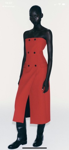 Zara abito rosso - abito,