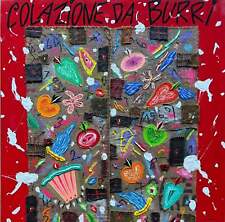 Colazione da Burri Bruno Donzelli Quadro Dipinto Olio su Tela + Cornice 100x100