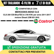 Tagliando per MERCEDES-BENZ CLS CLS 250 CDI/BlueTEC/d 150 kw - 7 Lt di Castro...