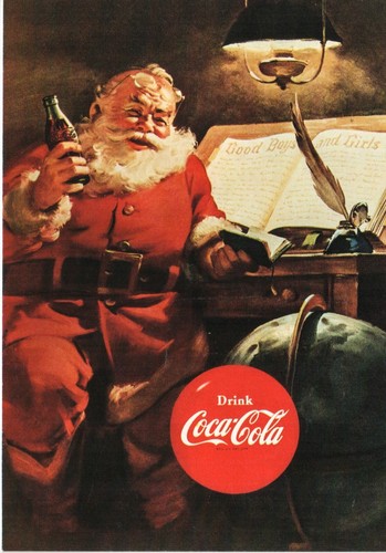 Coca cola italia cartolina - coca-cola,