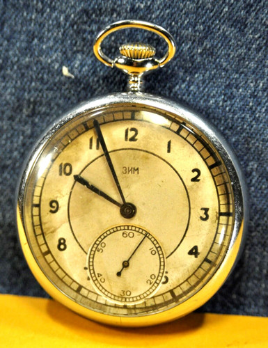 Raro orologio tasca - orologio, "zim"