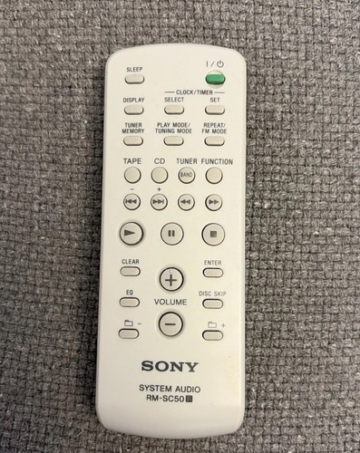 Telecomando sony system audio - system,