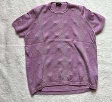 Maglia rosa con rombi Luisa