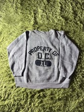 Felpa girocollo a V singola vintage anni 50 taglia XL 22,5 X 23,5!!!!