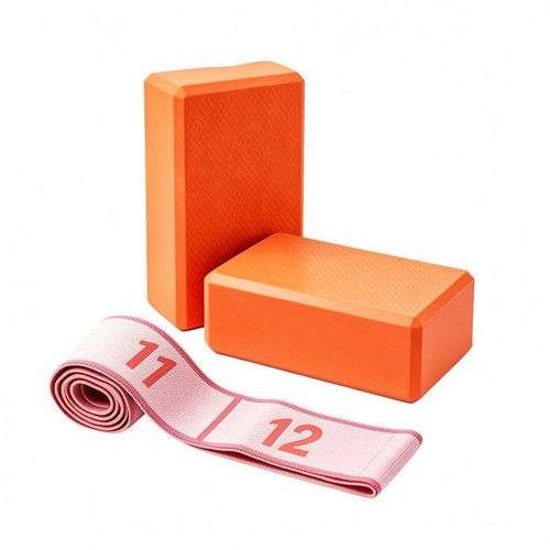 Blocco pilates con cinghia - blocco,