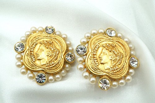 Dior orecchini clip vintage - orecchini,