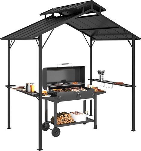 Hardtop grill gazebo - x,