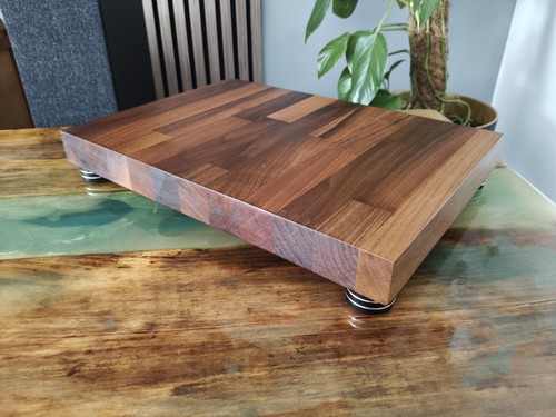 Base isolante audio noce