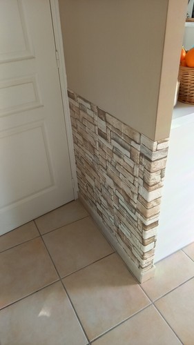 Pezzi piastrelle mattone - 20, 3d