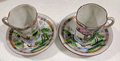Coppia piattini tazza tè - piattini,