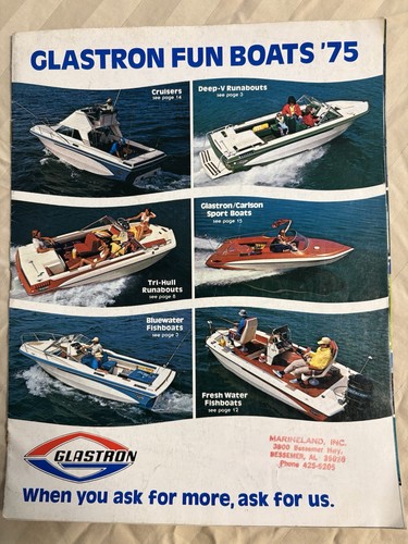 Glastron 1975 brochure - glastron,