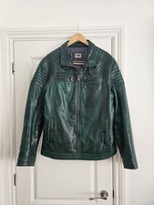 DNR.  Giacca di pelle uomo