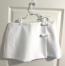 Zara mini skort donna bianco