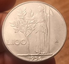 Coin 100 Lire 1956, Italy
