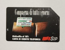 Scheda telefonica sip rara - scheda,
