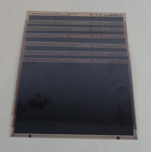 Microfiche catalogo ricambi - catalogo,