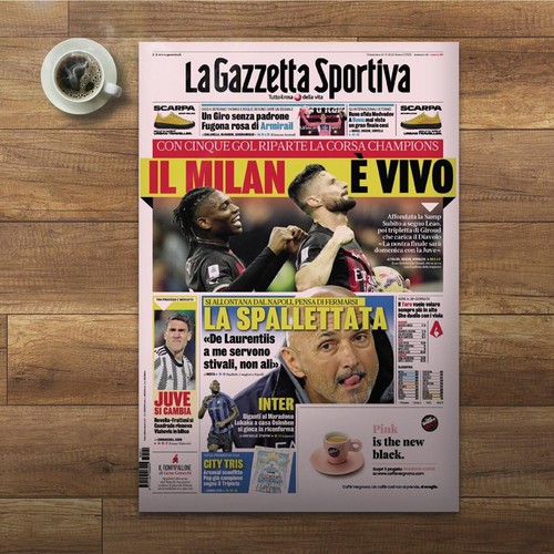 Gazzetta dello sport maggio - dello, 21