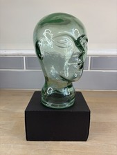 Vintage Glass Display Head