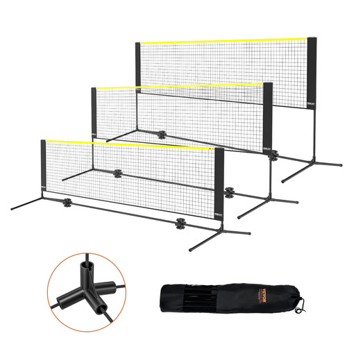 Set rete portatile badminton - rete,