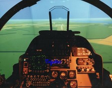 10x8 Colour Photo AV-8B Flight
