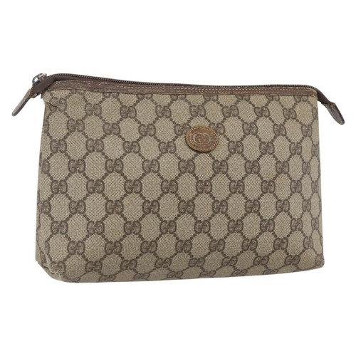 Gucci supreme pouch pvc - gucci, gg