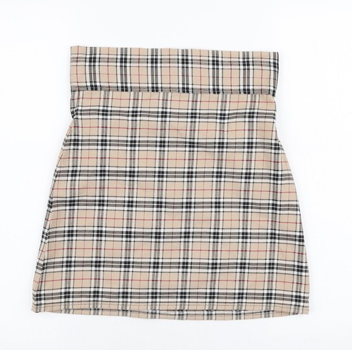 Gonna donna beige quadri in - gonna,