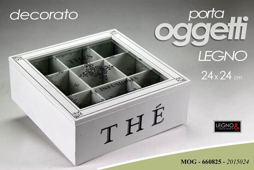 Scatola porta bustine oggetti - bustine,