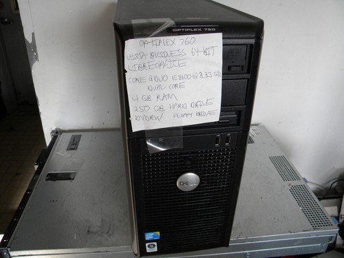 Dell optiplex 760 - dell, e8600