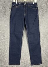 Vtg 90s Dolce & Gabbana Jeans Straight Leg Womens 30 (US Sz 6) Dark Blue Denim