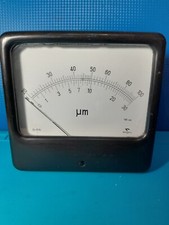   Amperometro   Gossen-Metrawatt 100/30 uA (raro) da pannello , vintage