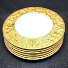 Set piatti insalata oro flauto