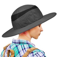 4x Cappello Sole Tesa Larga