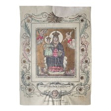 *HH* Antica Litografia Religiosa Madonna Spezzano Albanese Cosenza Apicella '800