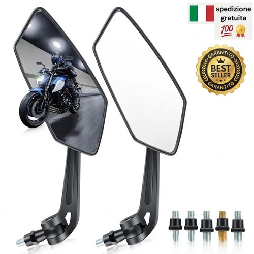 Coppia specchietti omologati - coppia,