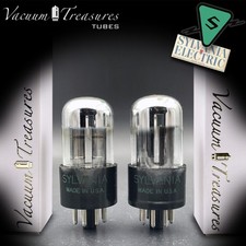 6sn7gta sylvania chrome - 6sn7gta,