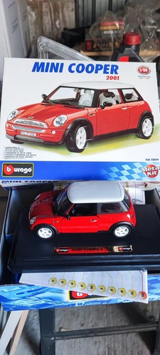 Burago kit mini cooper - burago, 1/24