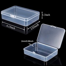 2x Small Plastic Storage