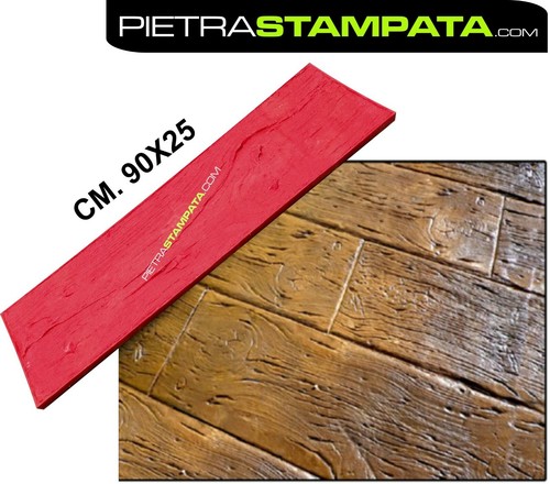 Stampo per intonaco stampato - per,