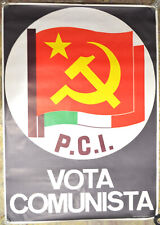VOTA PCI PARTITO COMUNISTA
