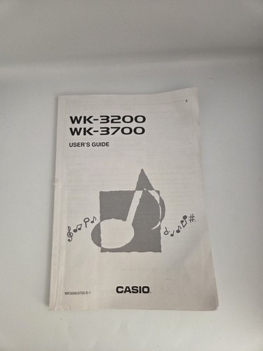 Tastiera casio 3200 3700 - wk-3200, wk-3700