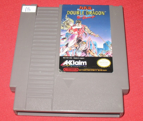Nintendo nes double dragon - /,