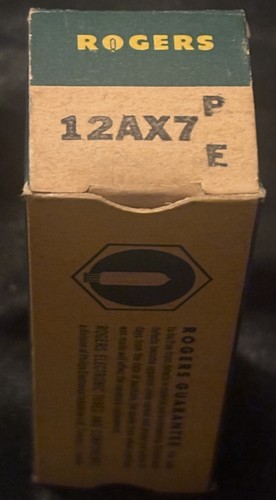 Rogers nos 12ax7 vacuum tube - 12ax7,