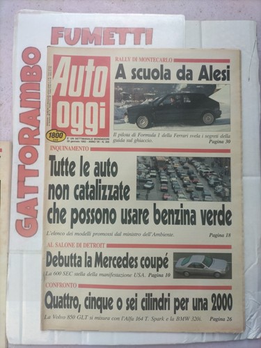Auto oggi 269 scuola - auto, a