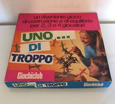 Uno di troppo Giochi Club Giochiclub Uno... Gioco in scatola vintage tipo Jenga