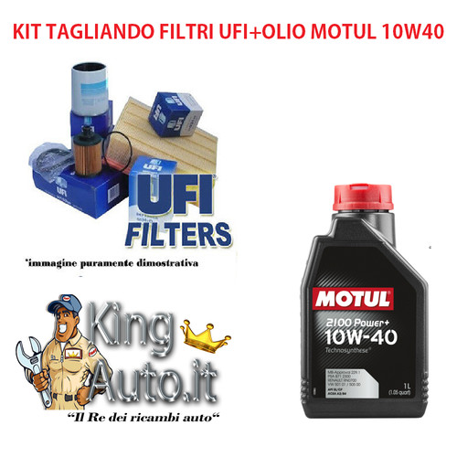 Kit tagliando filtri ufi - kit, +