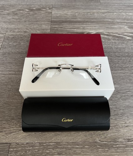 Cartier big clear frameless - c,