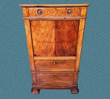 SECRETAIRE IN NOCE LUIGI FILIPPO COMPLETO EPOCA XIX SECOLO RESTAURATO