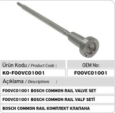 F00VC01001 Bosch Common Rail