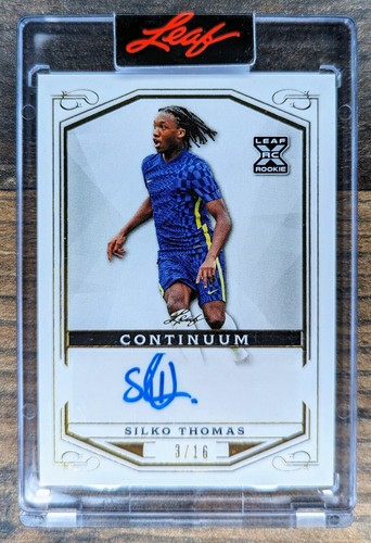 Autografo silko thomas rookie - autografo,
